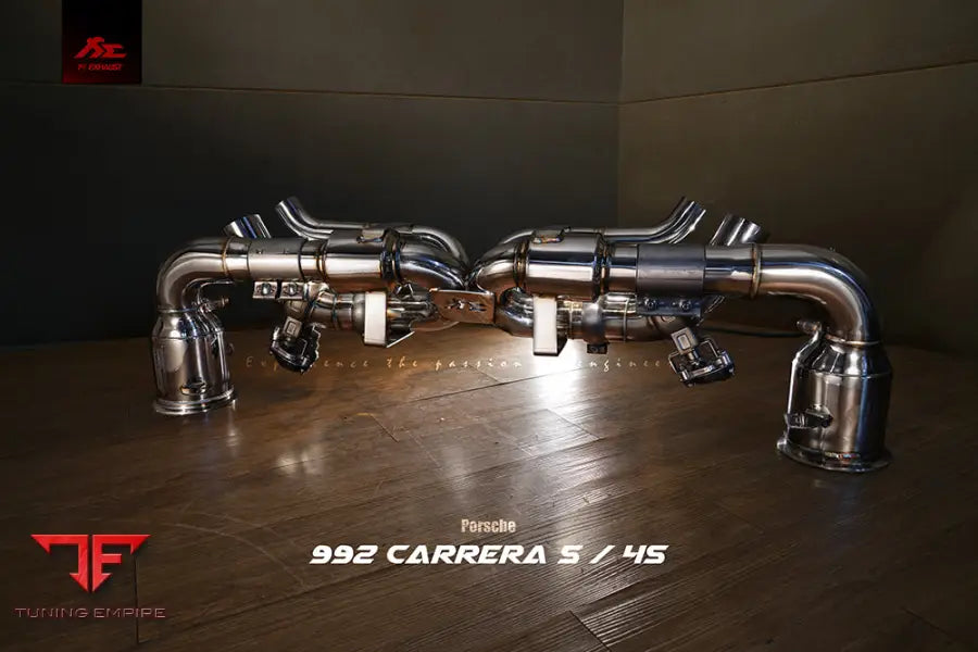 FI EXHAUST PORSCHE 992 CARRERA EXHAUST (4 / S / 4S) OPF/NON-OPF EXHAUST SYSTEM