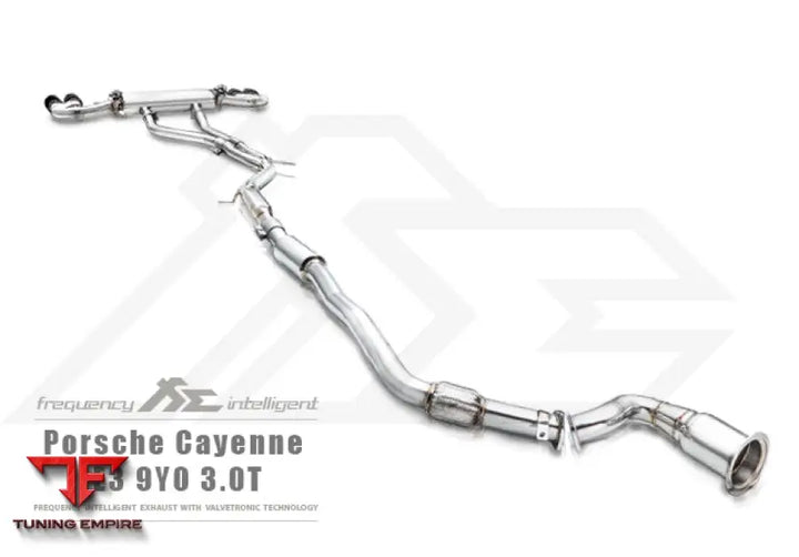 FI EXHAUST PORSCHE 9Y0 CAYENNE 3.0T / CAYENNE COUPE 3.0T OPF/NON-OPF EXHAUST SYSTEM