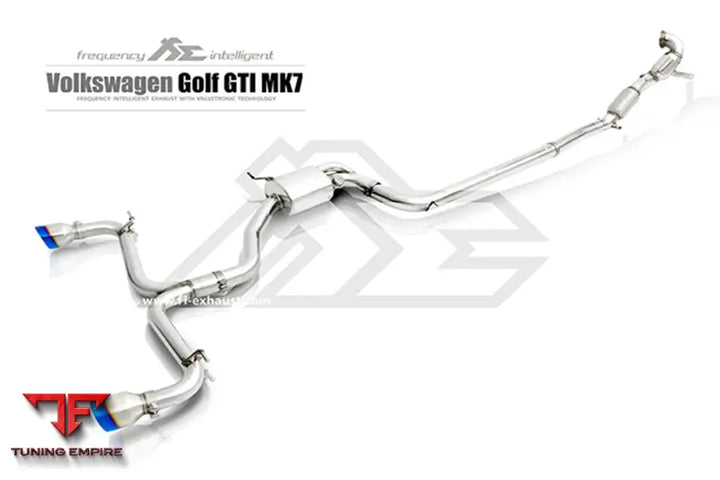 FI EXHAUST VOLKSWAGEN GOLF GTI MK7 EXHAUST SYSTEM