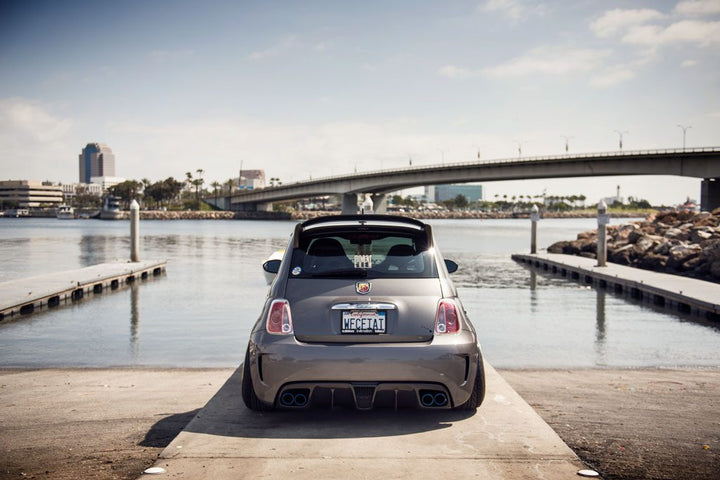 FIAT 500 ABARTH on custom forged wheels