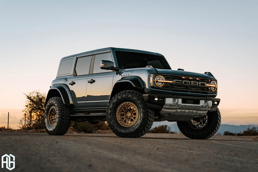 FORD BRONCO RAPTOR on custom forged wheels