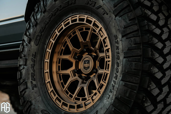 FORD BRONCO RAPTOR on custom forged wheels