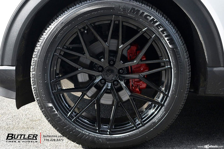 FORD EXPLORER on custom forged wheels