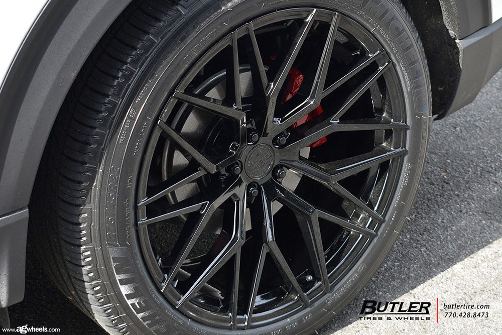 FORD EXPLORER on custom forged wheels