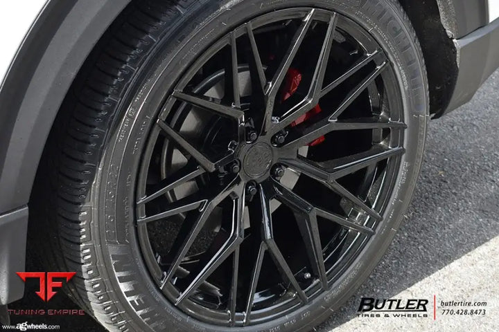 FORD EXPLORER on custom forged wheels