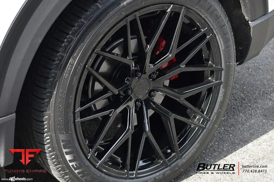 FORD EXPLORER on custom forged wheels