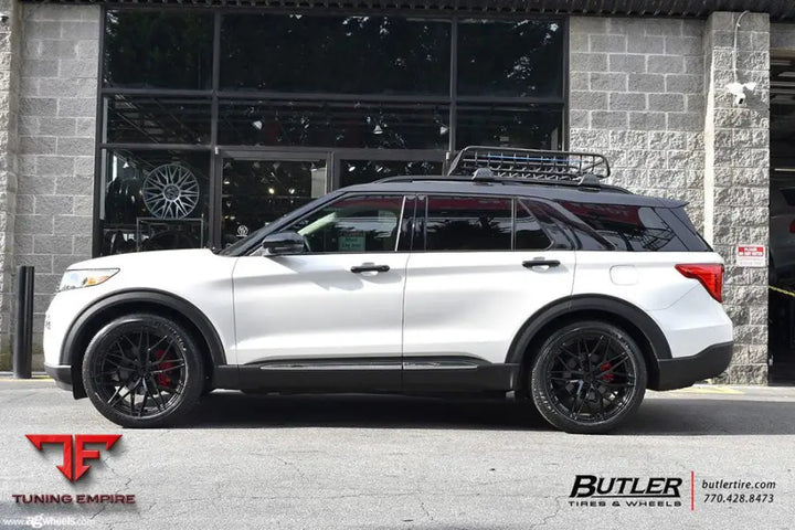 FORD EXPLORER on custom forged wheels