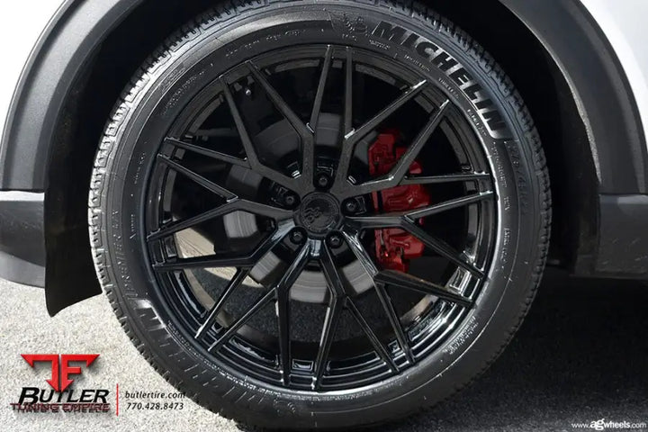 FORD EXPLORER on custom forged wheels