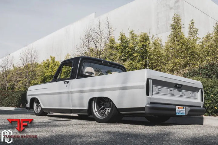 Ford F-100 on custom forged wheels
