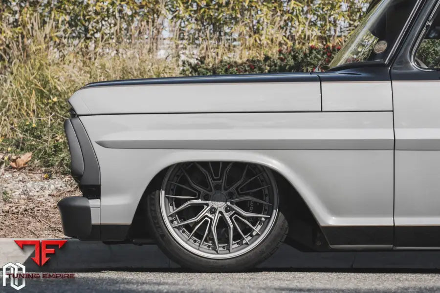 Ford F-100 on custom forged wheels