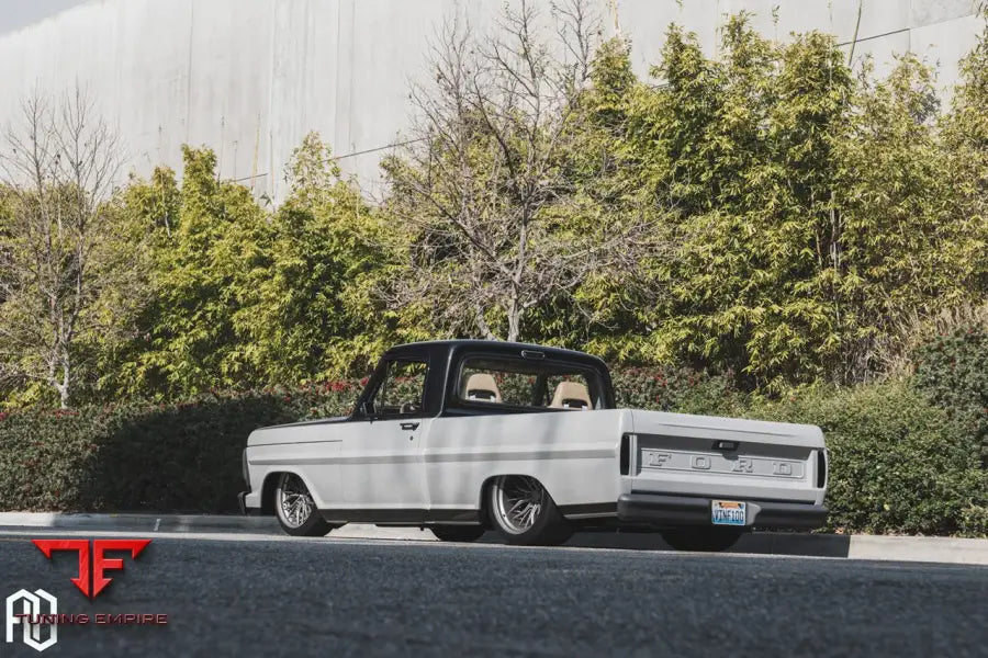 Ford F-100 on custom forged wheels