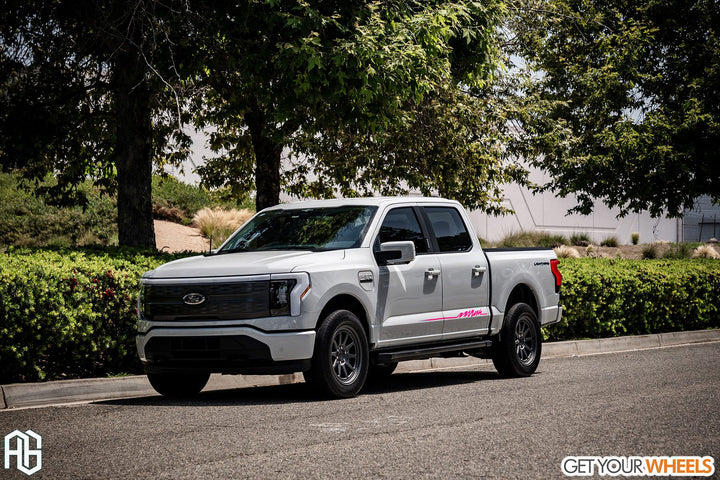 FORD F-150 LIGHTNING on custom forged wheels