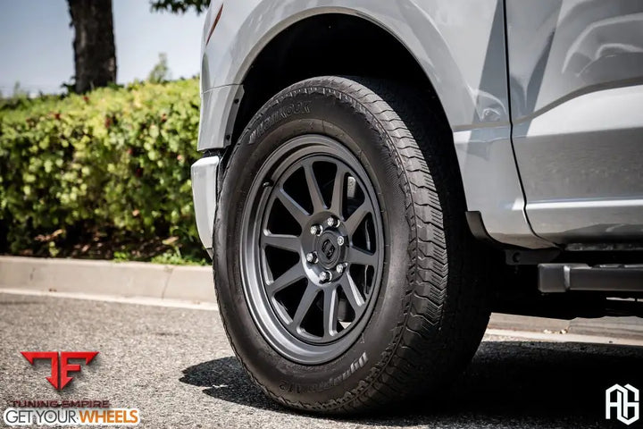 FORD F-150 LIGHTNING on custom forged wheels