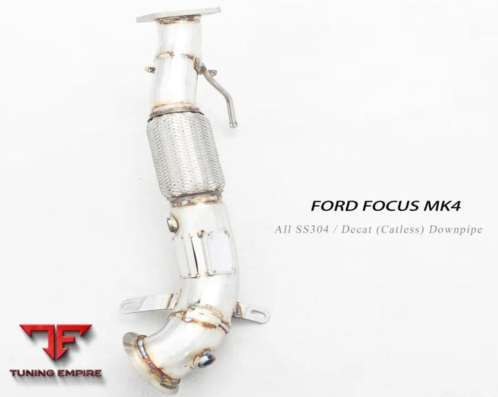 Ford Focus All Ss304 Cat Downpipe Exhaust System