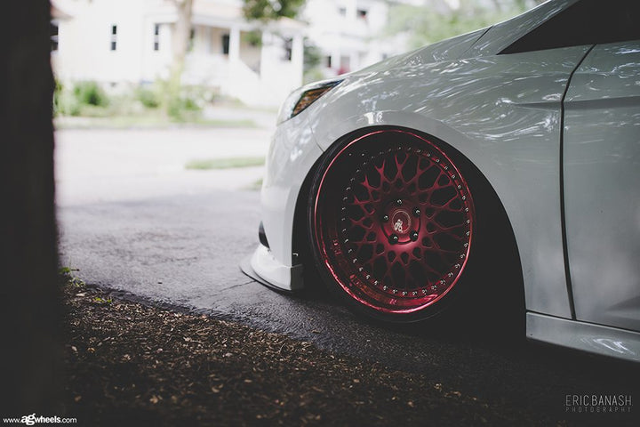 FORD FOCUS ST on custom forged wheels