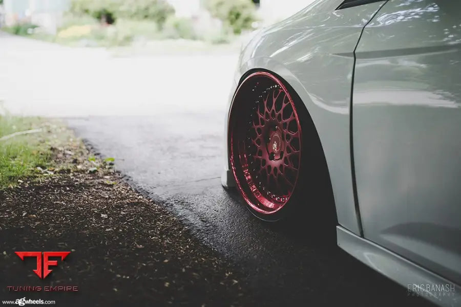 FORD FOCUS ST on custom forged wheels