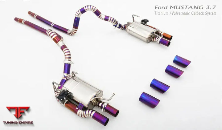 Ford Mustang 3.7L Titanium Valvetronic Exhaust System