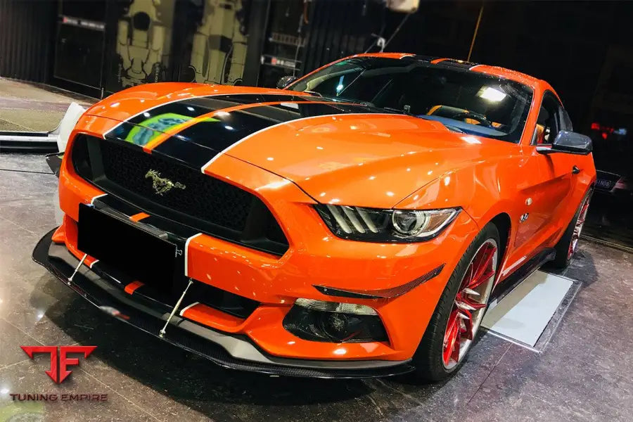 FORD MUSTANG APR STYLE CARBON FIBER FRONT LIP UNDERBOARD BSD
