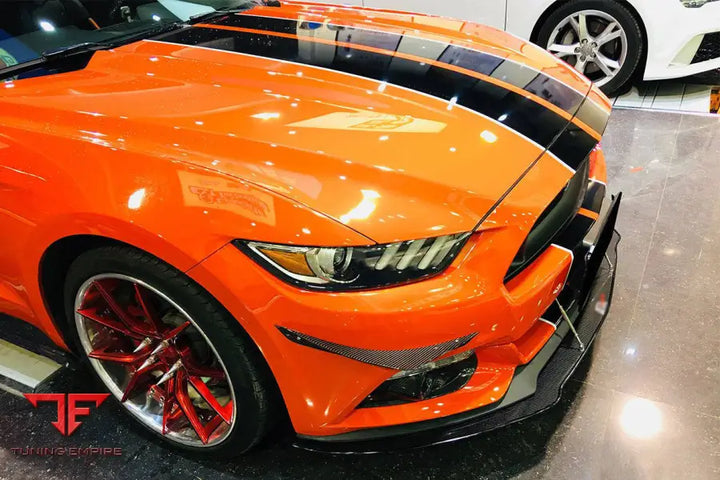 FORD MUSTANG APR STYLE CARBON FIBER FRONT LIP UNDERBOARD BSD