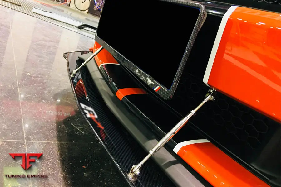 FORD MUSTANG AR STYLE CARBON FIBER FRONT LIP UNDERBOARD BSD