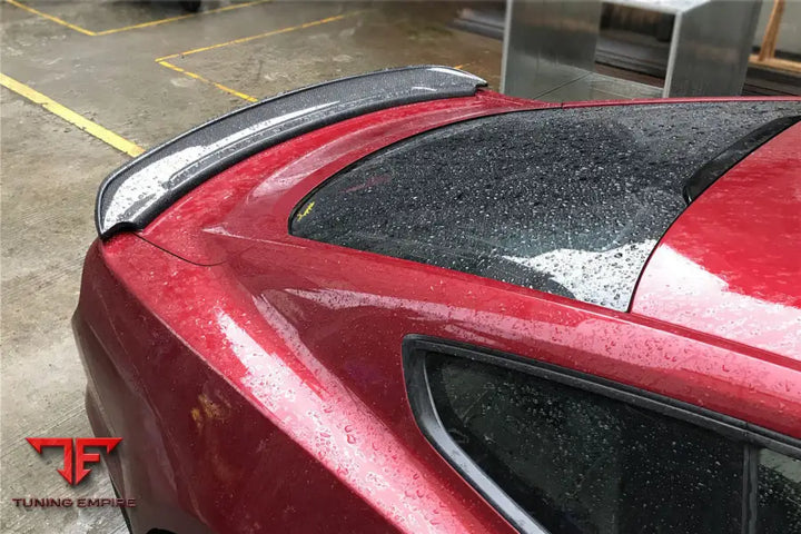 FORD MUSTANG BM STYLE CARBON FIBER TRUNK SPOILER BSD