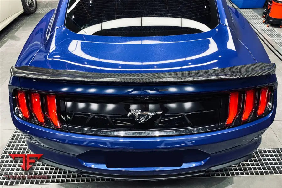 FORD MUSTANG BM STYLE CARBON FIBER TRUNK SPOILER BSD