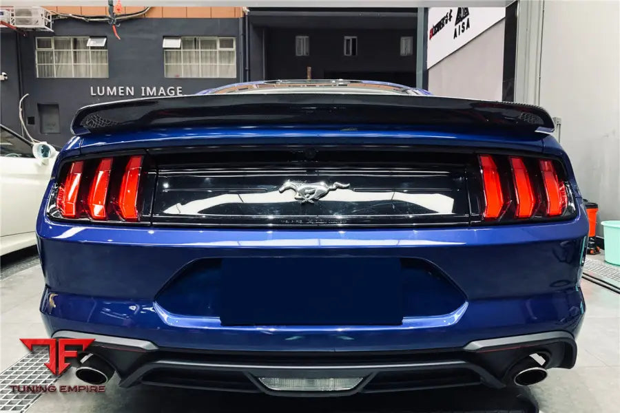 FORD MUSTANG BM STYLE CARBON FIBER TRUNK SPOILER BSD
