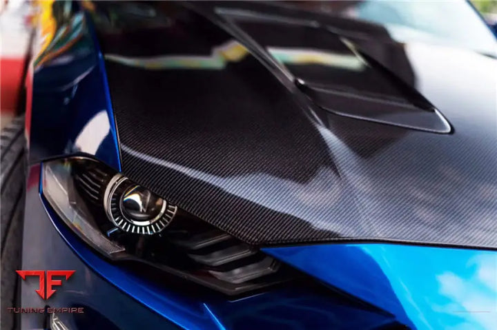 FORD MUSTANG CARBON FIBER HOOD BSD