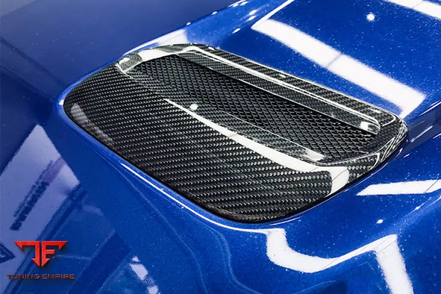 FORD MUSTANG CARBON FIBER HOOD VENTS BSD