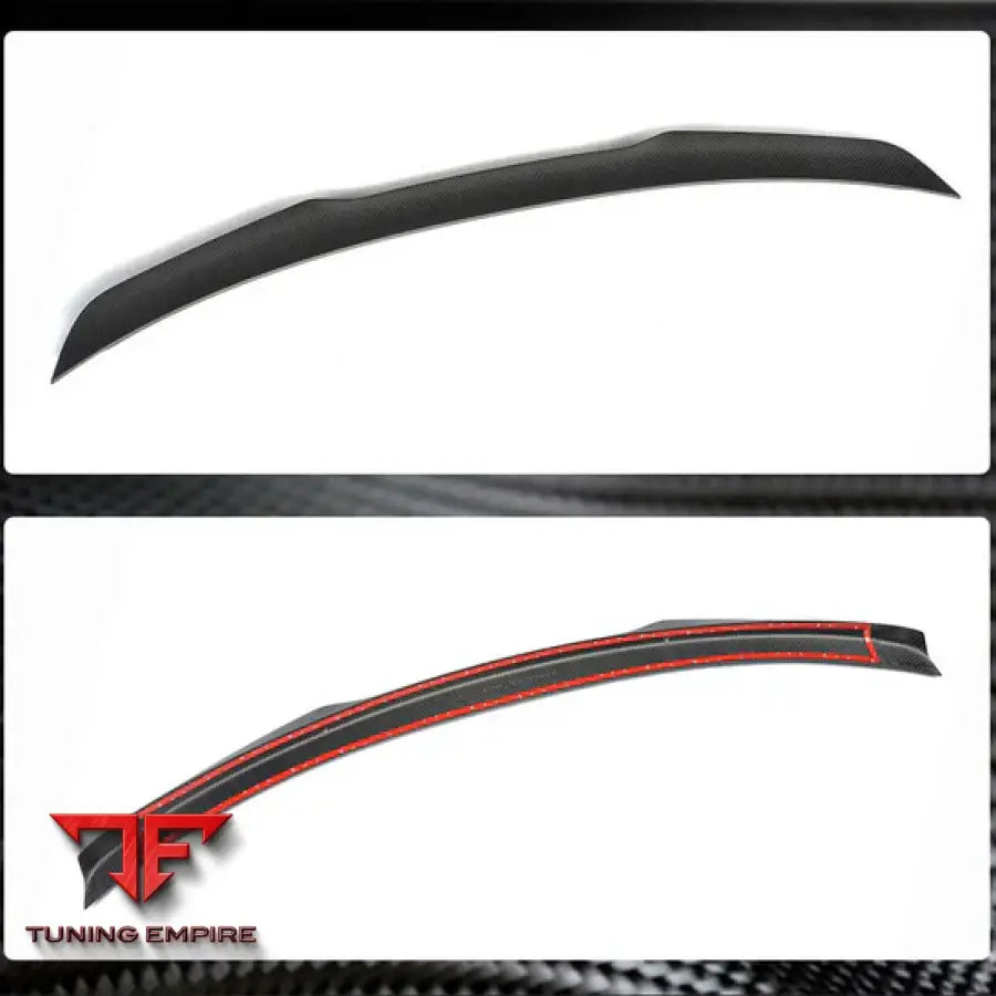 FORD MUSTANG COUPE CARBON FIBER REAR TRUNK SPOILER 2015-2020Y