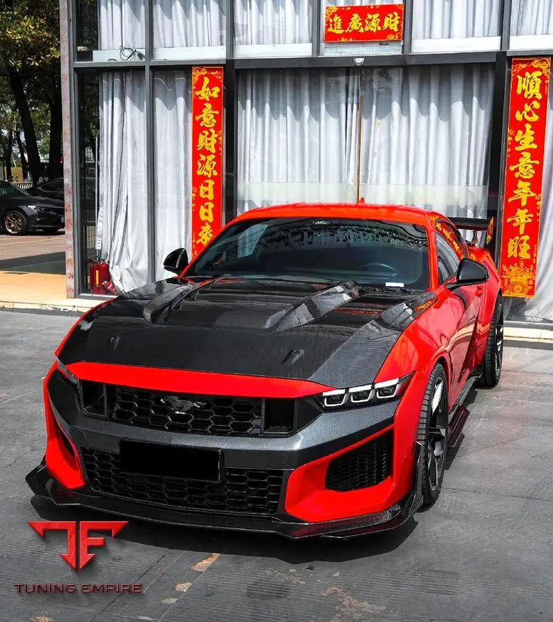 FORD MUSTANG DRY CARBON FIBER PARTS 2026Y