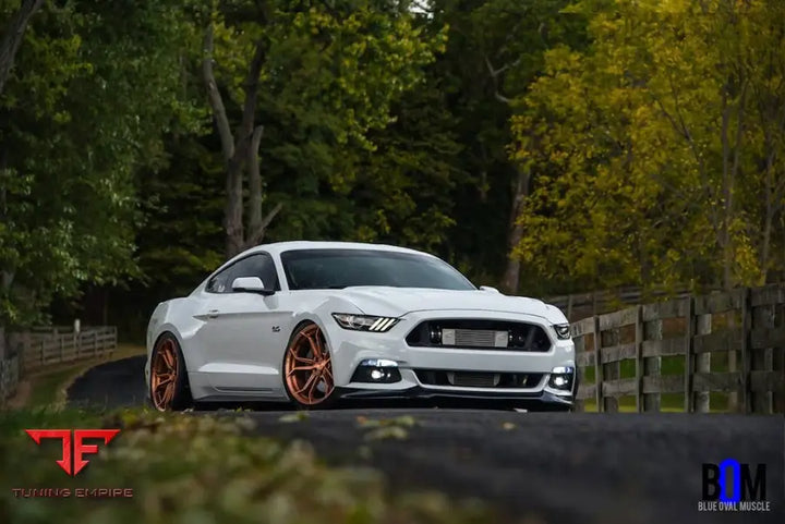 FORD MUSTANG GT 5.0 PROCHARGED on custom forged wheels