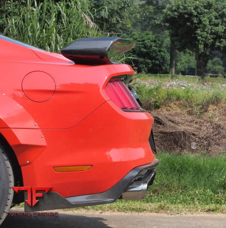 FORD MUSTANG GT CARBON FIBER REAR WING