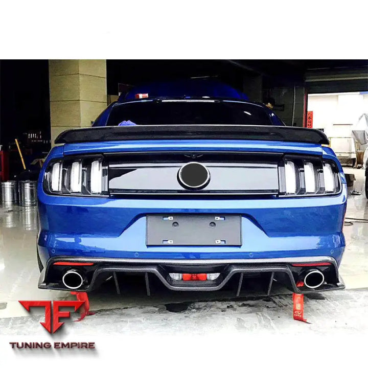 FORD MUSTANG GT COUPE 2-DOOR CARBON FIBER REAR DIFFUSER