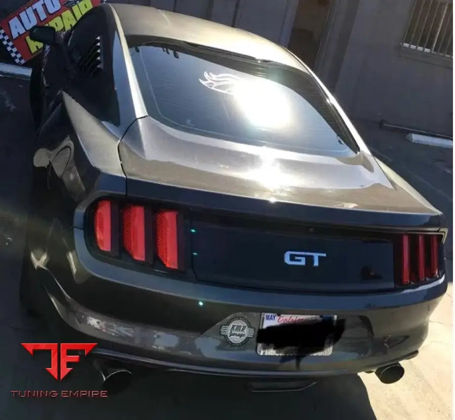 FORD MUSTANG GT GLOSS CARBON FIBER REAR TRUNK 2015-2018Y