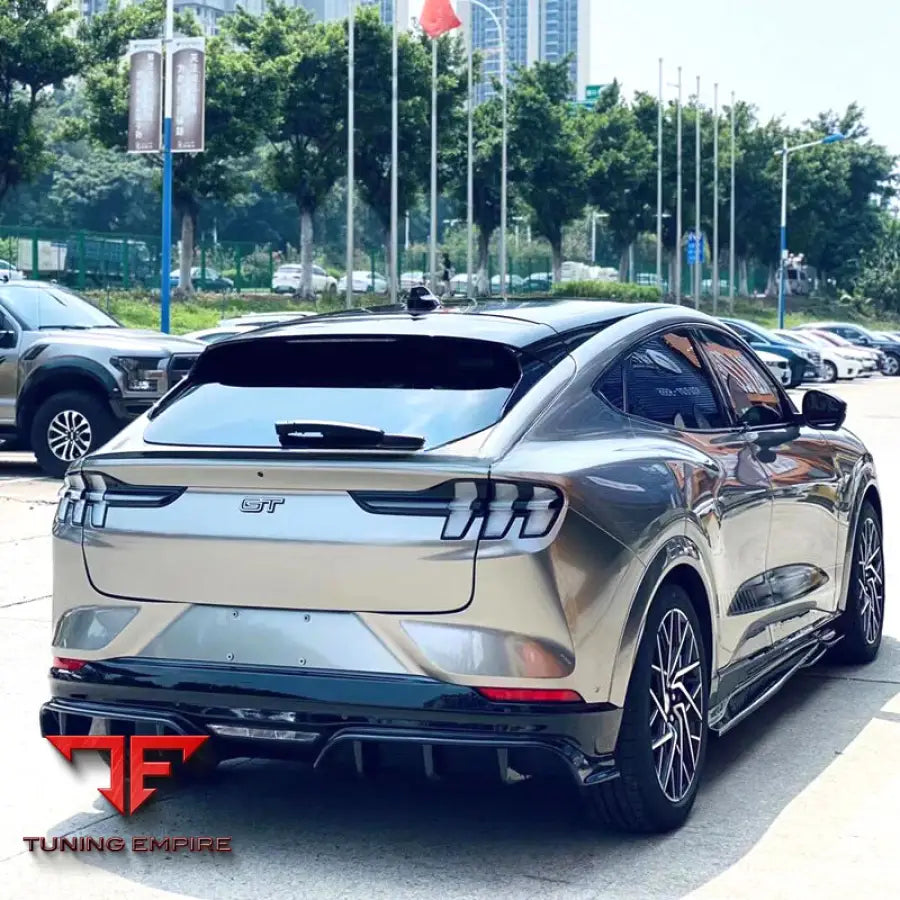 FORD MUSTANG GT MACH-E CARBON FIBER REAR MIDDLE SPOILER WING