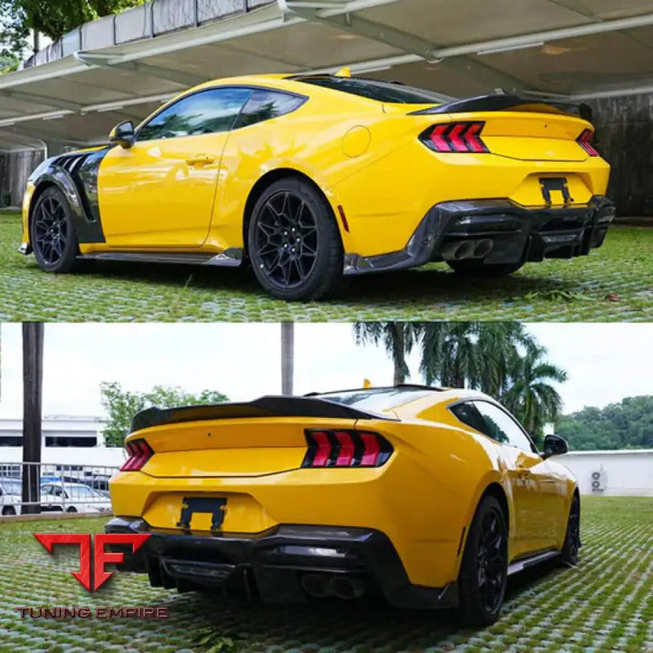 FORD MUSTANG GT S650 CARBON FIBER PARTS 2024-2025Y