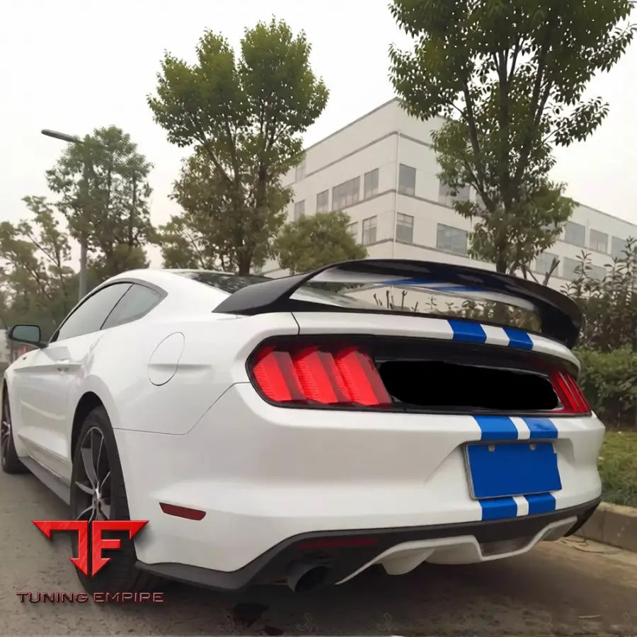 FORD MUSTANG GT350 CARBON FIBER REAR SPOILER WING 2015-2017Y