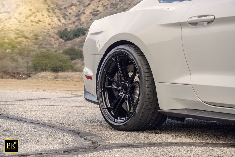 FORD MUSTANG GT350 on custom forged wheels