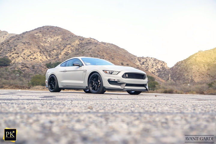 FORD MUSTANG GT350 on custom forged wheels
