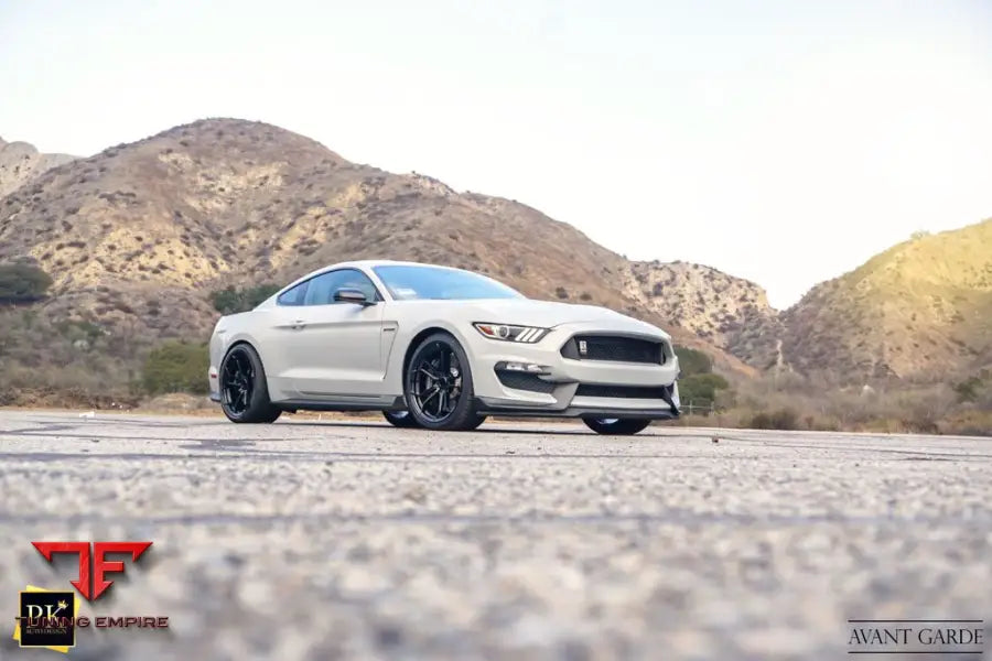 FORD MUSTANG GT350 on custom forged wheels