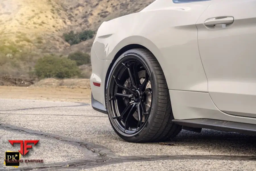 FORD MUSTANG GT350 on custom forged wheels