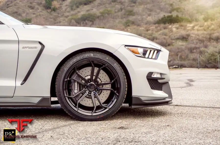 FORD MUSTANG GT350 on custom forged wheels