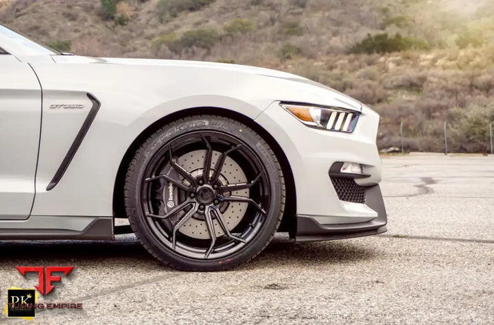 FORD MUSTANG GT350 on custom forged wheels