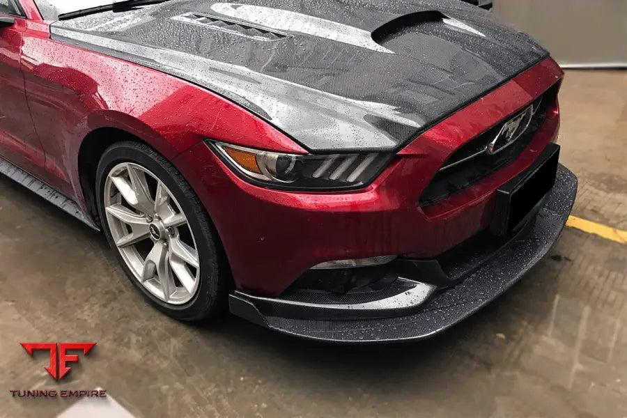 FORD MUSTANG HY STYLE CARBON FIBER FRONT LIP 2PCS BSD