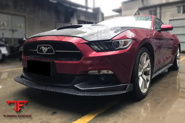 FORD MUSTANG HY STYLE CARBON FIBER FRONT LIP 2PCS BSD