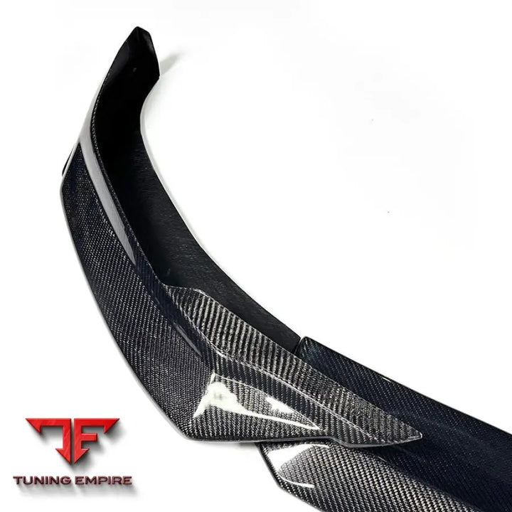 FORD MUSTANG MACH-E CARBON FIBER FRONT BUMPER LIP