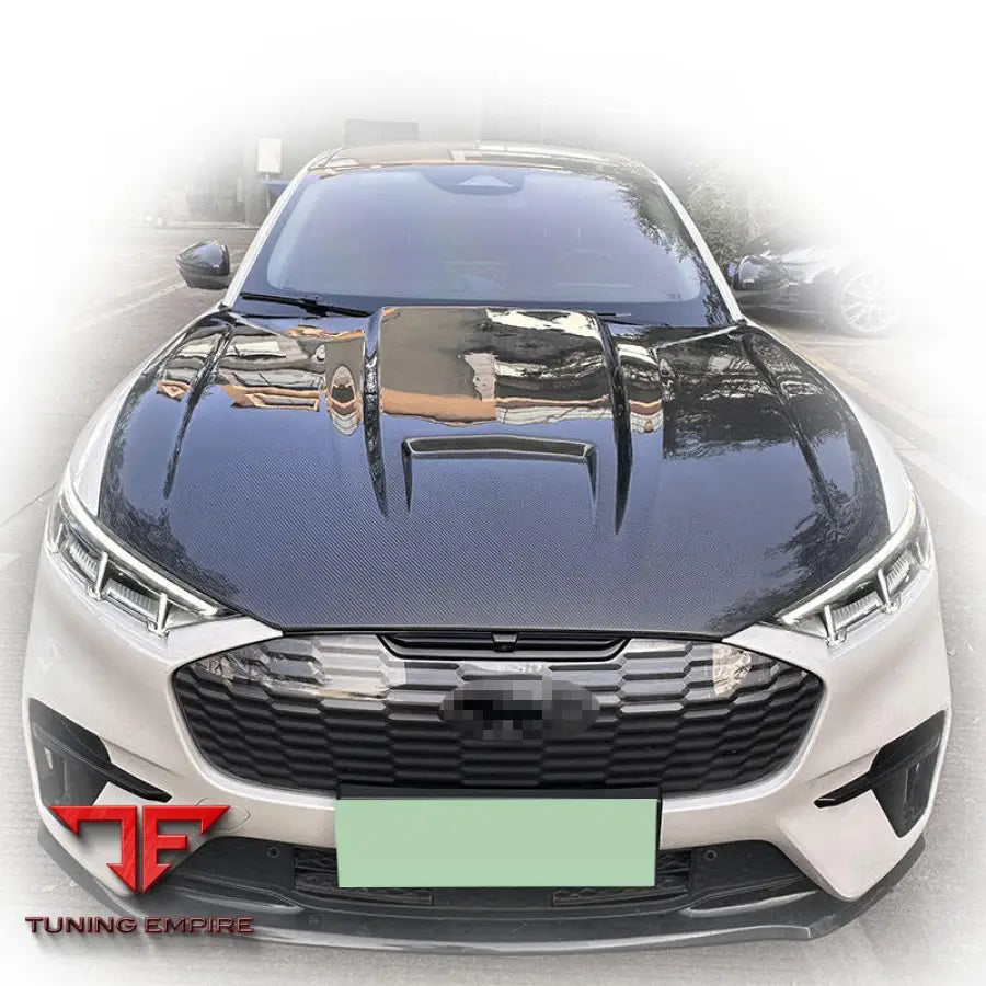 FORD MUSTANG MACH-E SPORTS CARBON FIBER FRONT BONNET HOOD