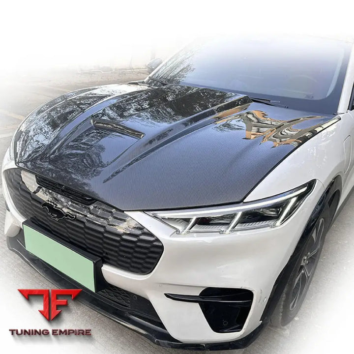 FORD MUSTANG MACH-E SPORTS CARBON FIBER FRONT BONNET HOOD