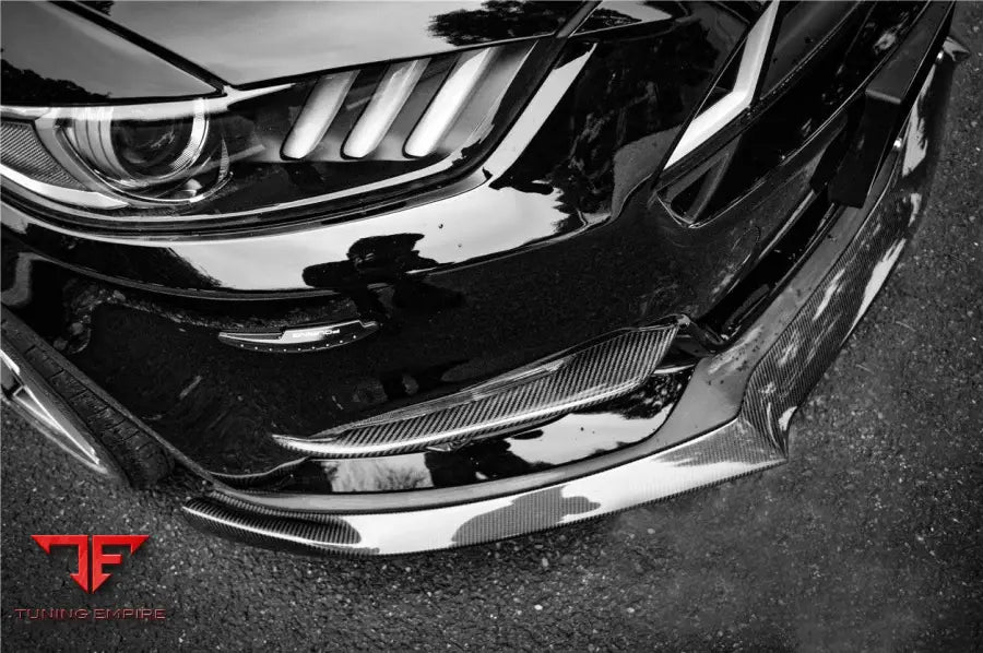 FORD MUSTANG RSH STYLE CARBON FIBER FRONT LIP BSD